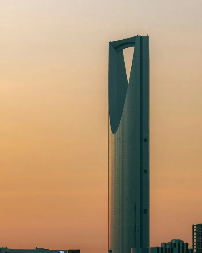 Kingdom Centre tower in Riyadh